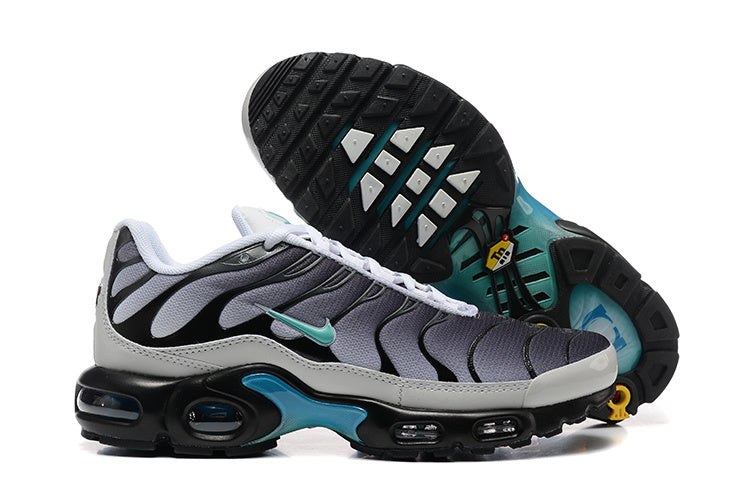 Nike Air Max Plus Sneakers in Gray and Turquoise