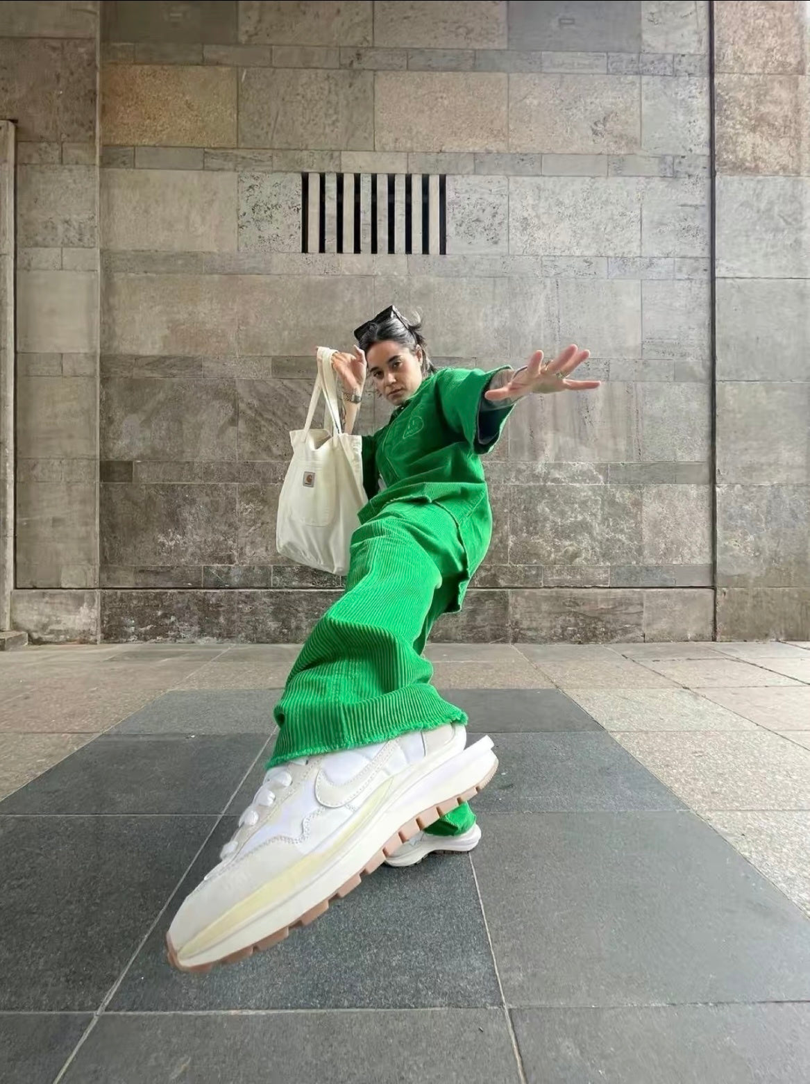 Nike x sacai VaporWaffle Sneakers, White DD1875-100