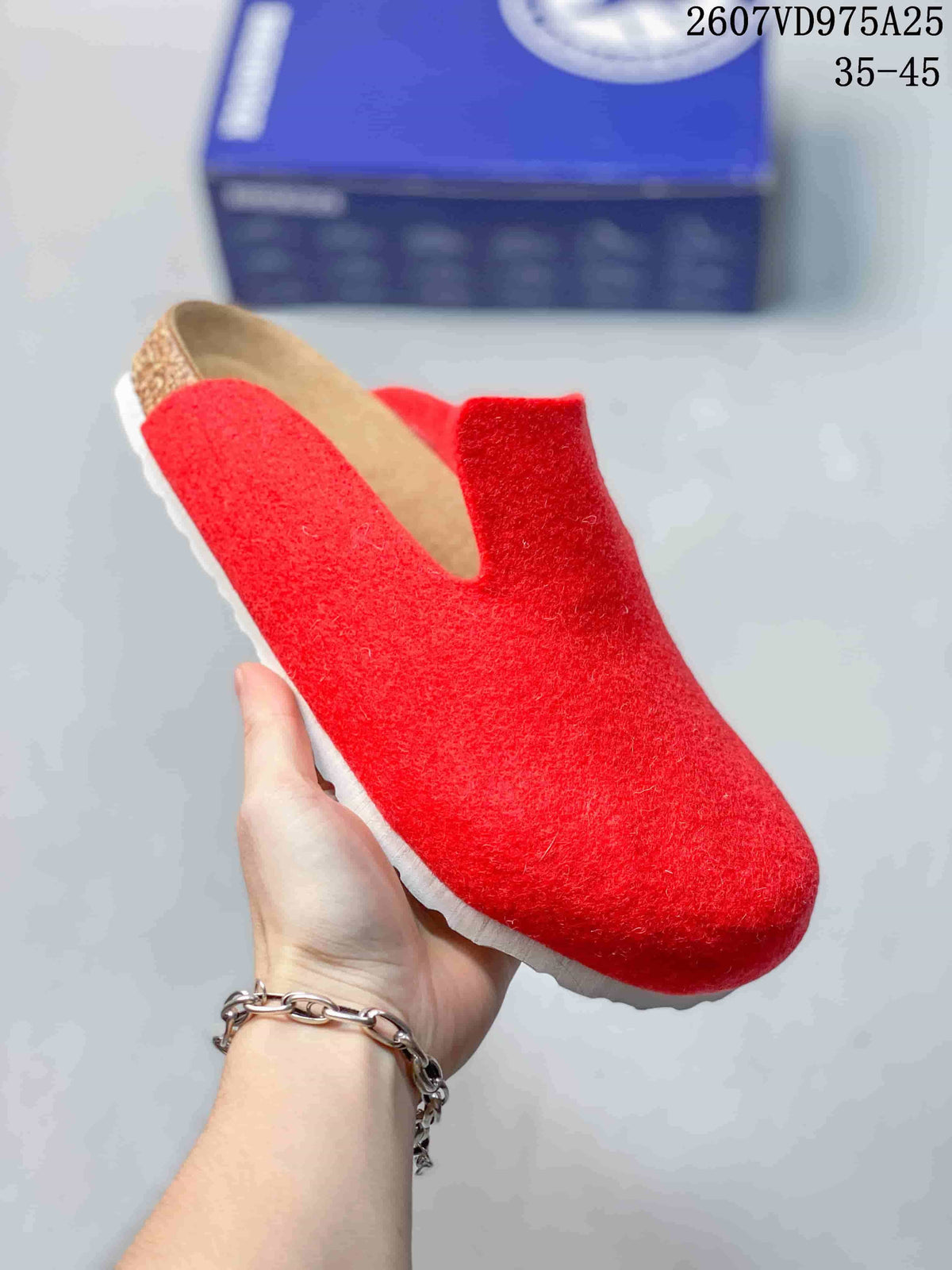 Birkenstock Amsterdam Clog 1011220 in Blue, Red and Gray