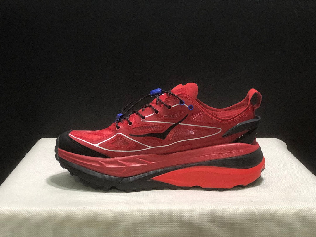 HOKA Stinson One 7 Trail Sneakers in Red