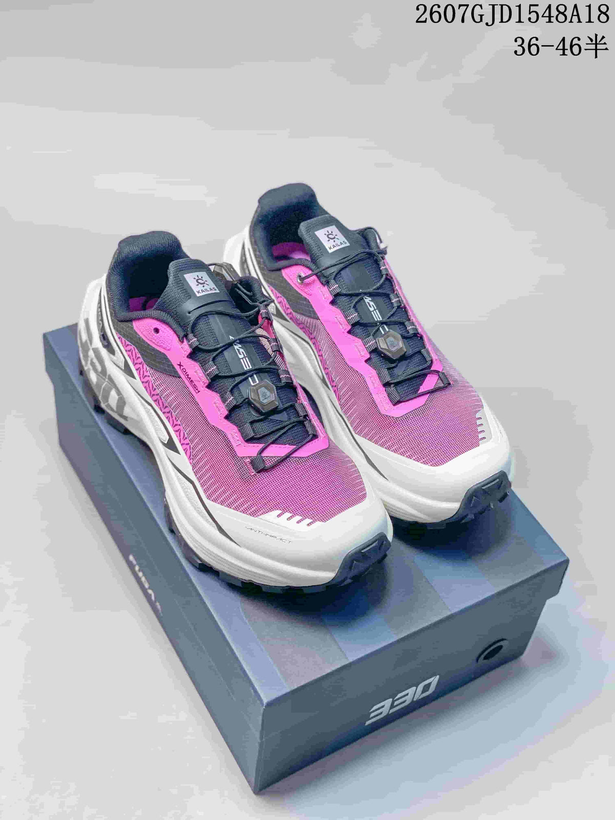 Kailas FUGA DU 2 Trail Running Shoes Pink White Black