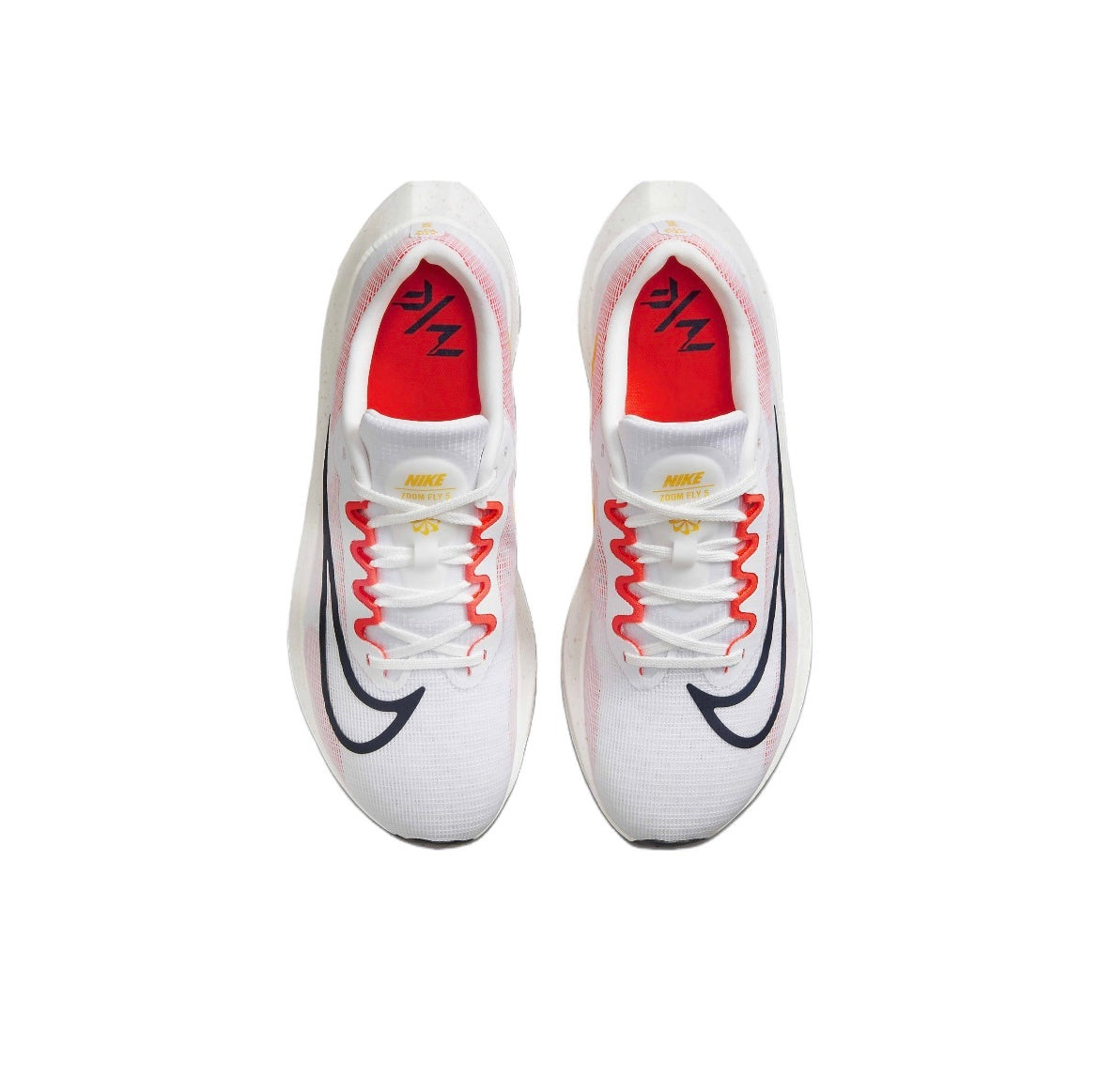 Nike Zoom Fly 5 Running Shoes White Red DM8968-100