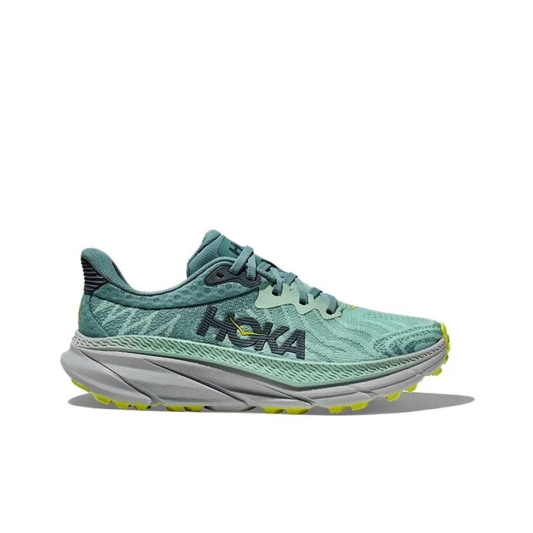 HOKA Challenger 7 Trail Running Shoes in Teal