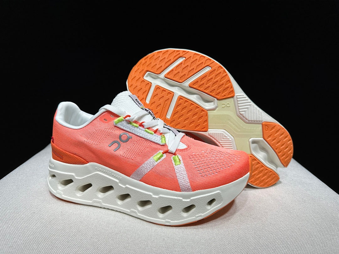 On Cloud Eclipse Running Shoes in Flame and Ivory