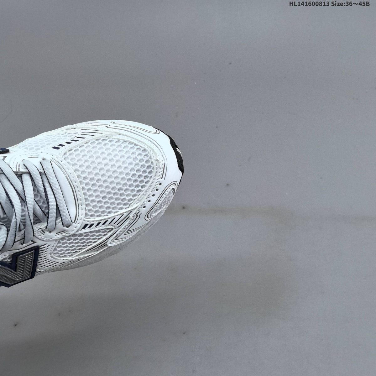 New Balance 2010 Mesh Running-Style Sneakers, White and Navy