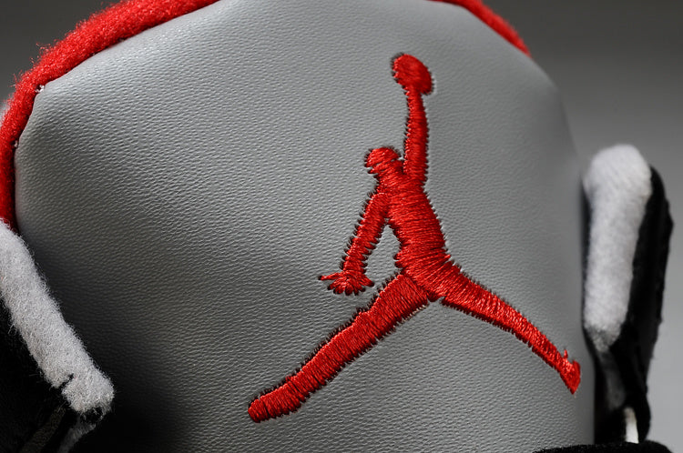 Jordan Air Jordan 3 Black Grey Red High-Top Sneakers