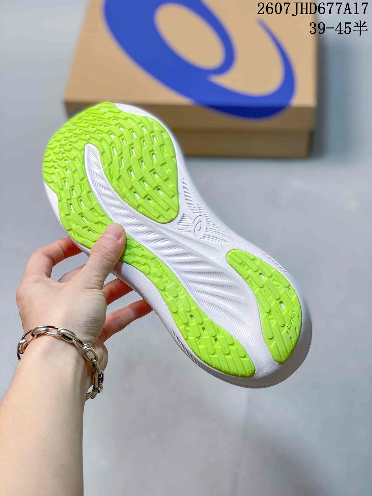 ASICS Gel-Nimbus 26 Blue Green Running Shoes