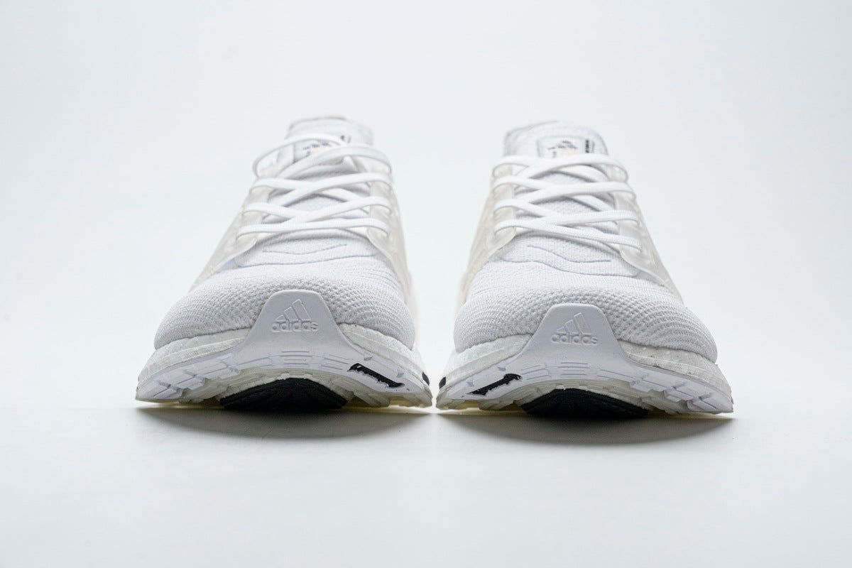 adidas UltraBoost 21 White Running Shoes FY0846