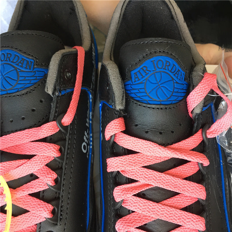 Nike Air Jordan 2 Retro Low SP Black Blue Sneakers