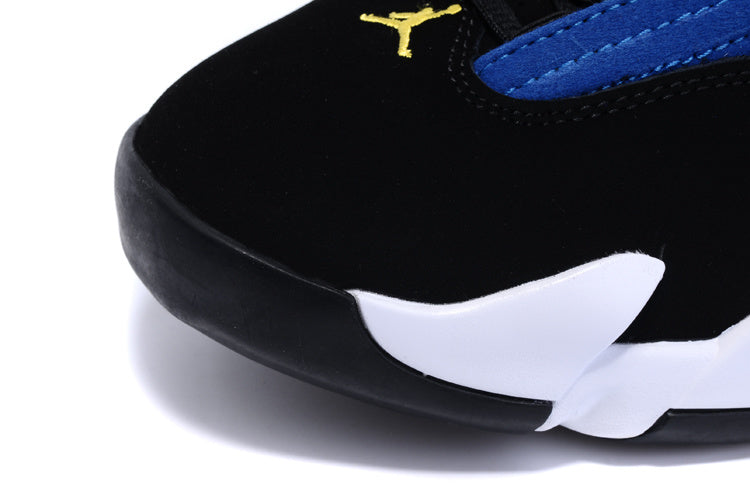 Jordan 14 Low Sneakers in White and Black