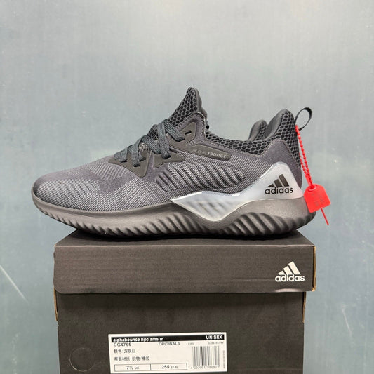 adidas Alphabounce HPC AMS Gray White Sneakers