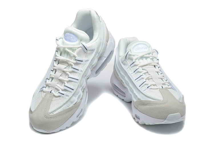Nike Air Max 95 TT Sneakers in White and Light Grey
