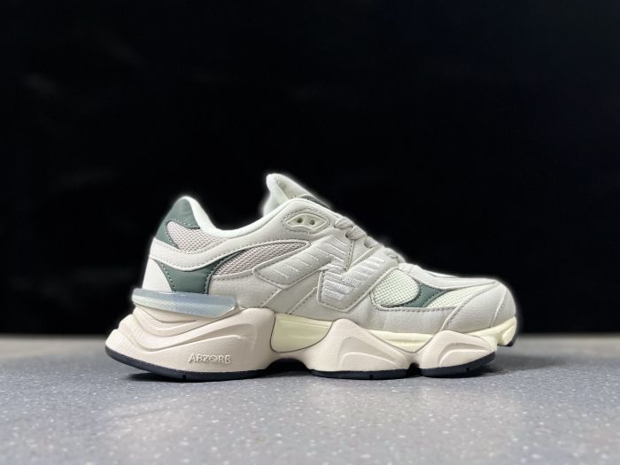 New Balance 9060 U9060LNT Sneakers in Cream and Sage