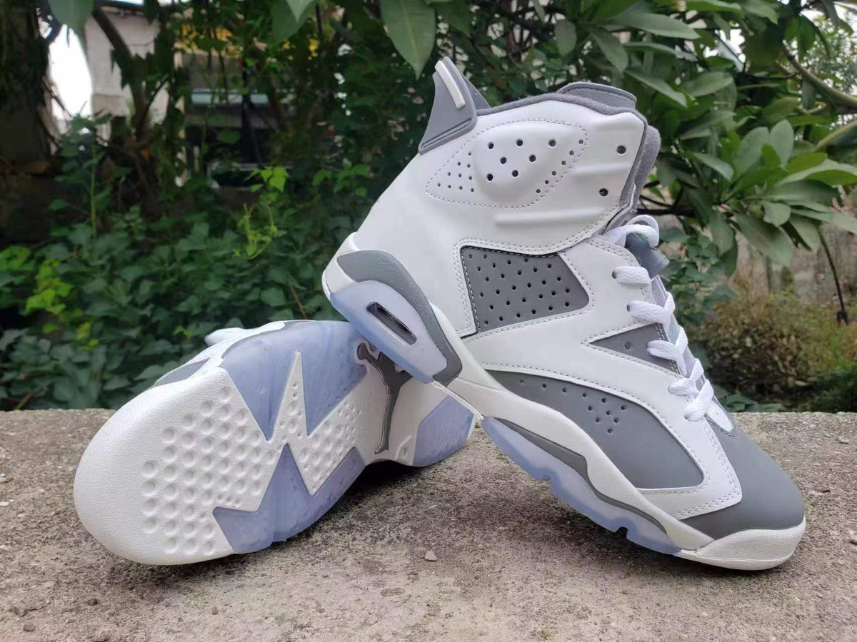 Air Jordan 6 Cool Grey High-Top Sneakers