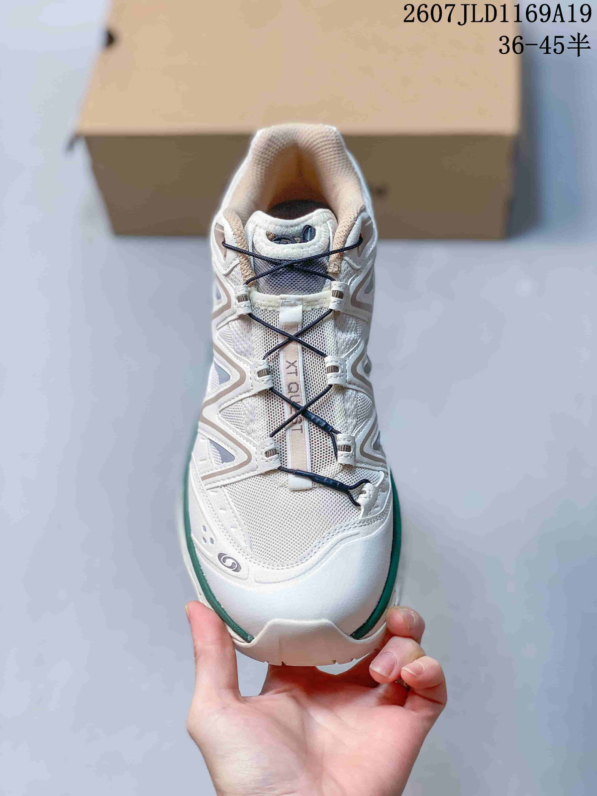 Salomon XT-Quest Trail Sneakers White Green 2607JLD1169A19