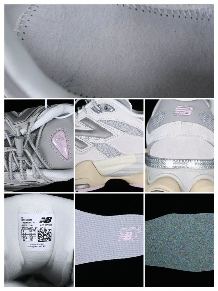 New Balance U9060GM Sneakers in Grey and Lavender