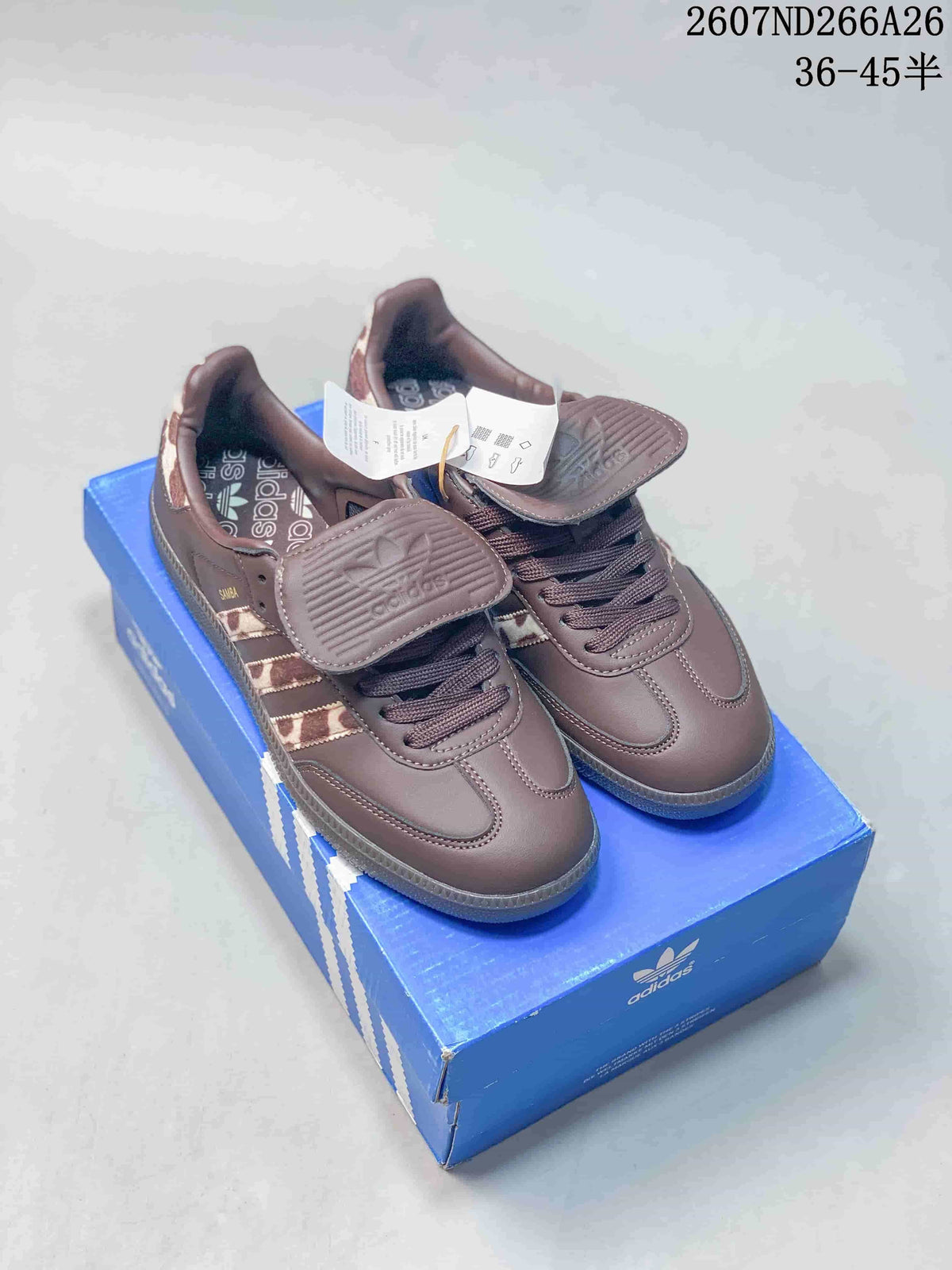 adidas Originals Samba OG Sneakers Black and Brown 2607ND266A26