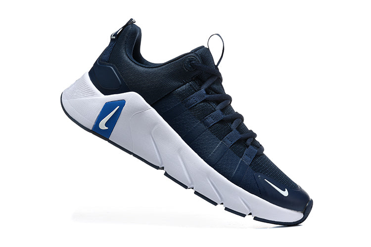 Nike Free Metcon 5 Training Shoes, Navy and White