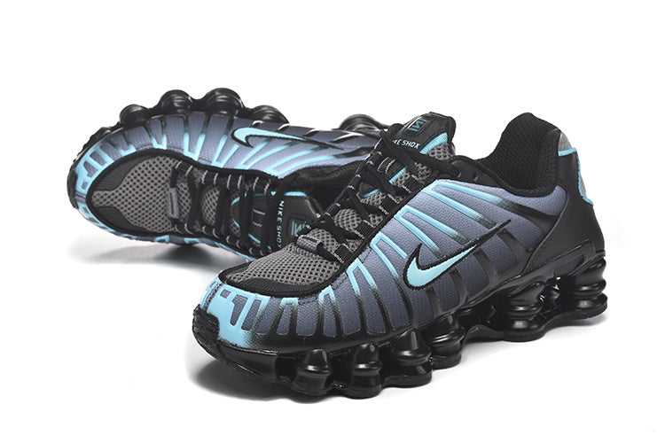 Nike Shox TL Black and Blue Sneakers