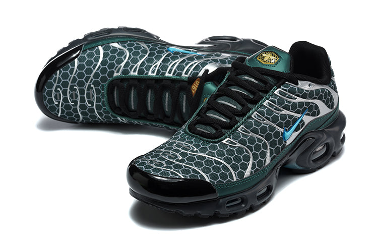 Nike Air Max Plus Sneakers, Dark Green and Black, IQ0287-500