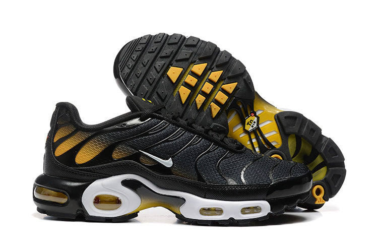 Nike Air Max Plus Black and Gold Sneakers