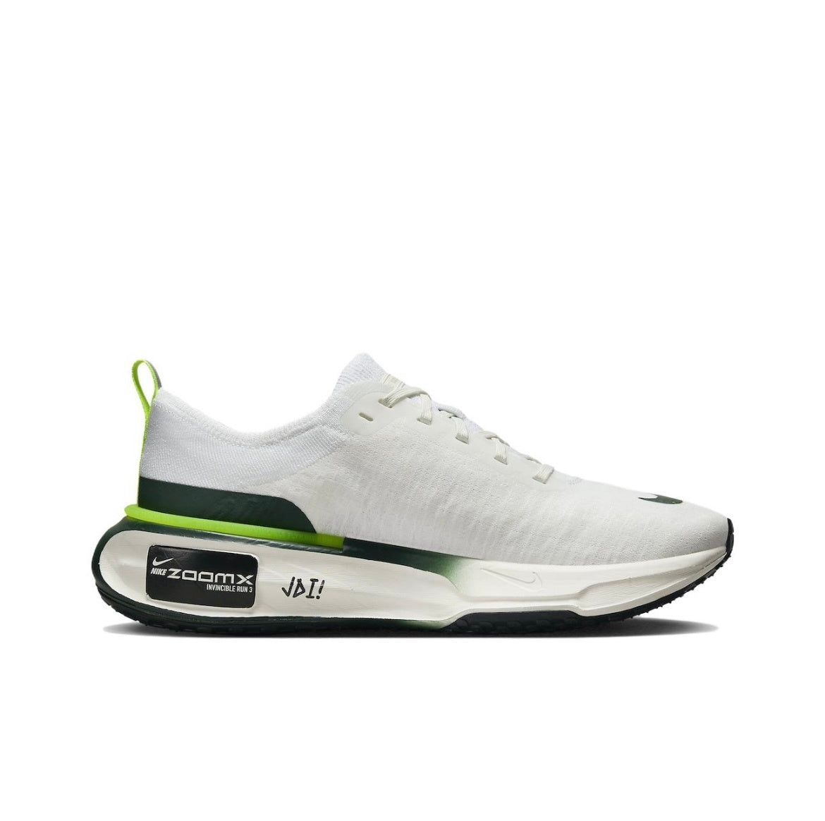 Nike ZoomX Invincible Run 3 Running Shoes White Green FZ4018-100