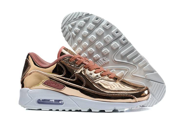Nike Air Max 90 QS Metallic Rose Gold Sneakers