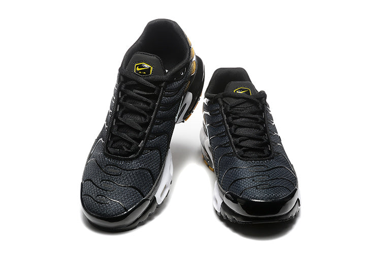 Nike Air Max Plus Black and Gold Sneakers