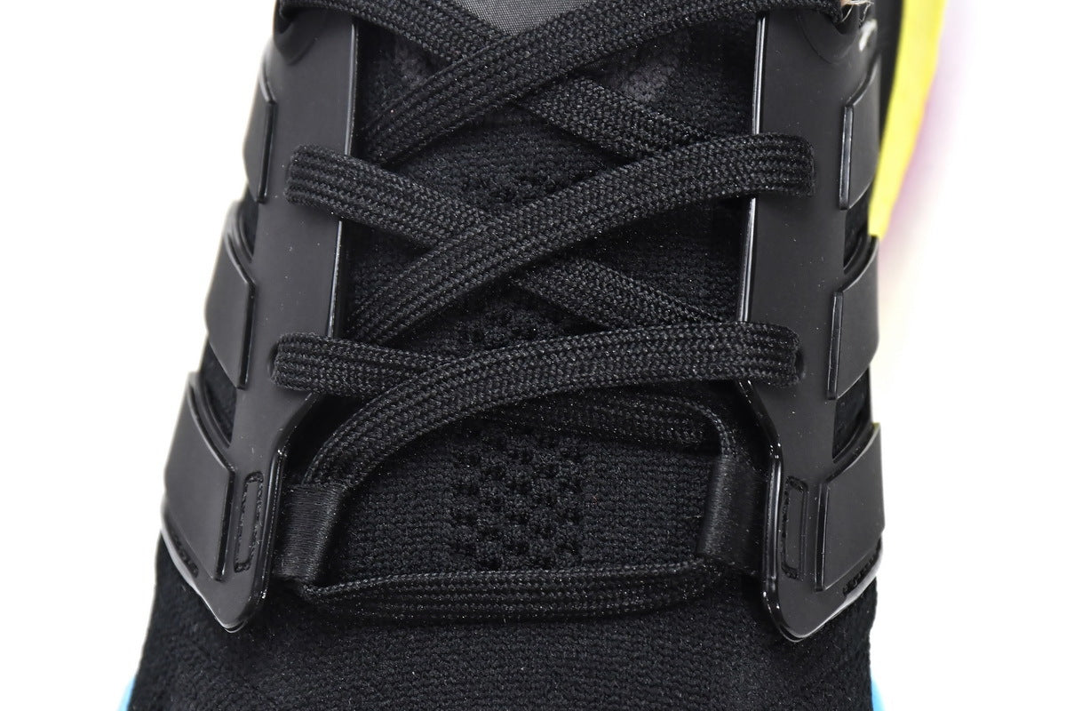 adidas UltraBoost 22 Running Shoes Black Yellow GV8829
