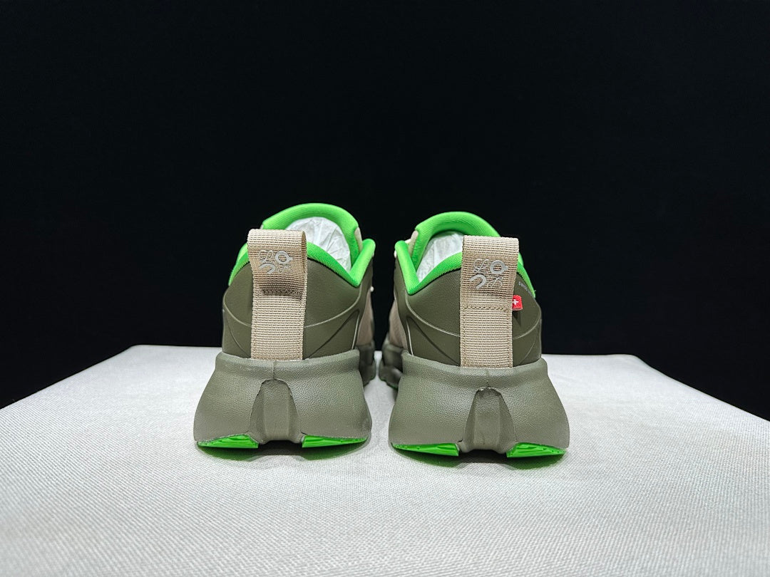 On x LOEWE Cloudventure 3.0 Sneakers in Military Green
