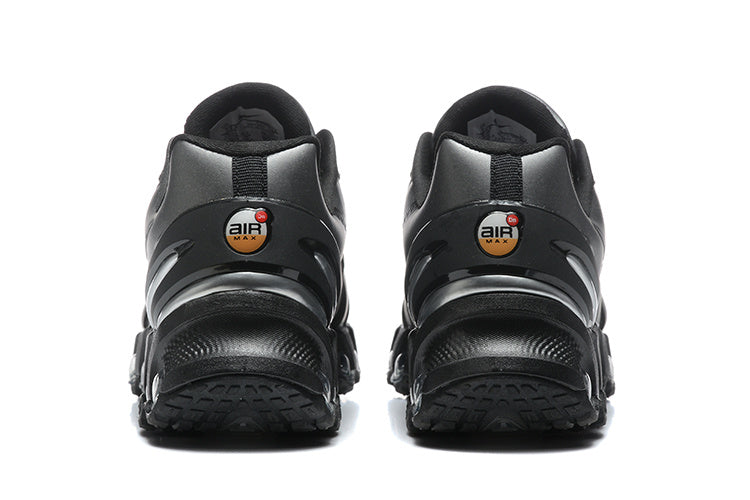 Nike Air Max Black and Silver Sneakers