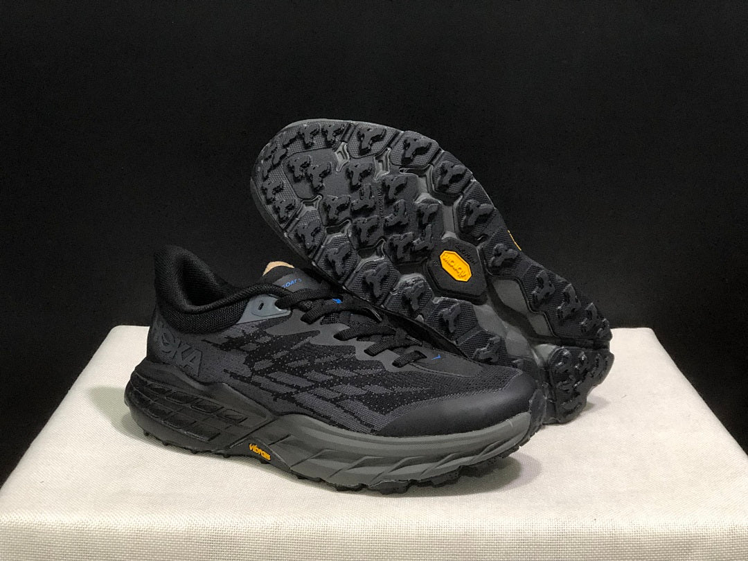 HOKA Speedgoat 5 Black Trail Running Shoes