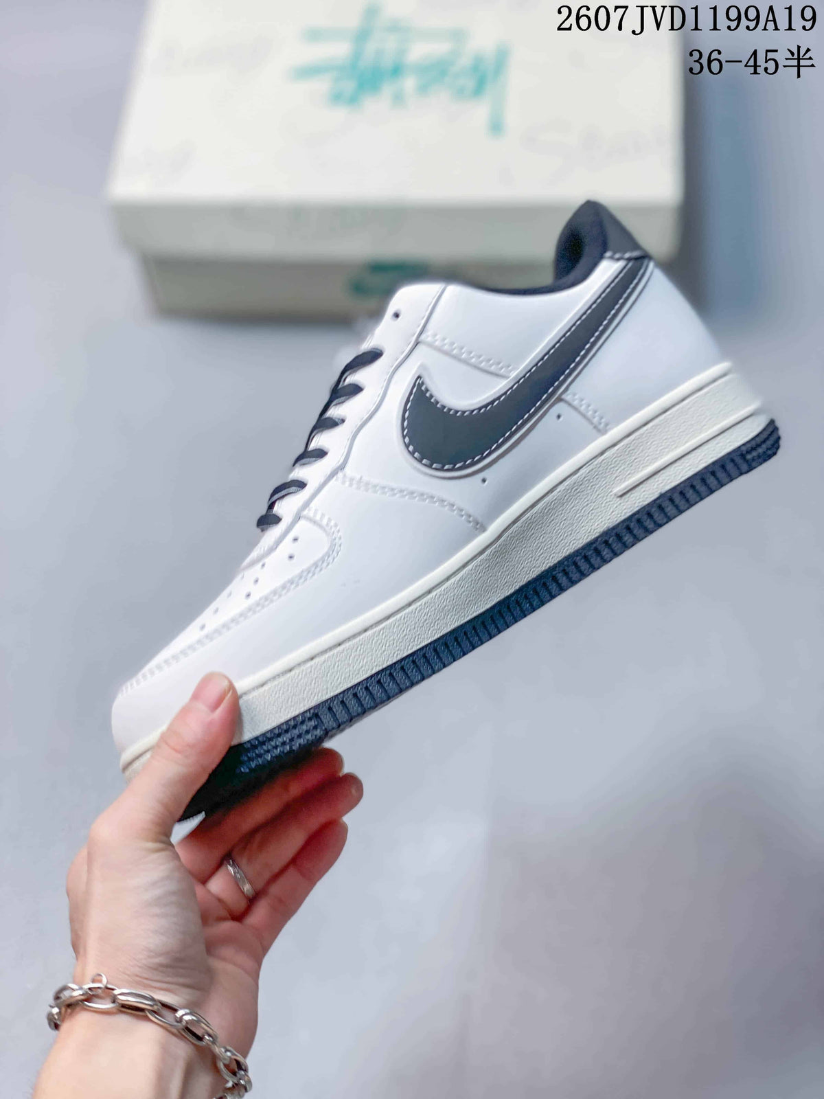 Nike Air Force 1 Low White Black 2607JVD1199A19