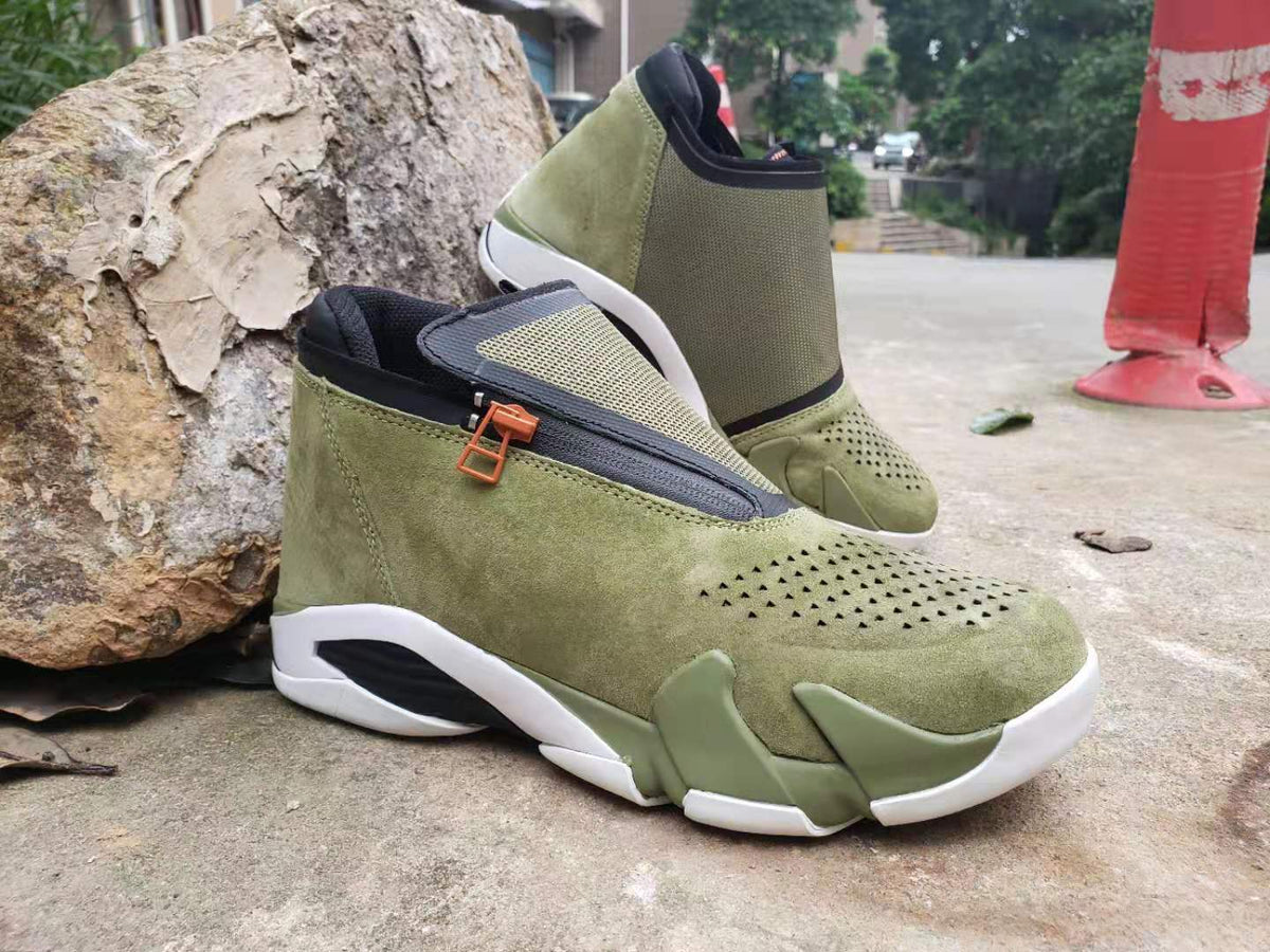 Jordan 14 Zip High-Top Sneakers in Three Colorways