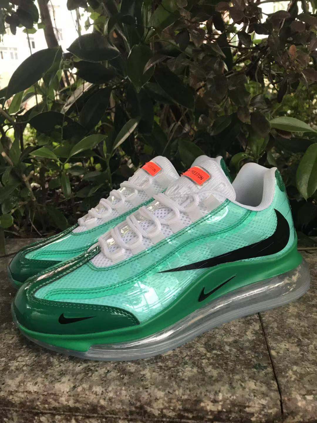 Nike Air Max 720 Green and White Sneakers
