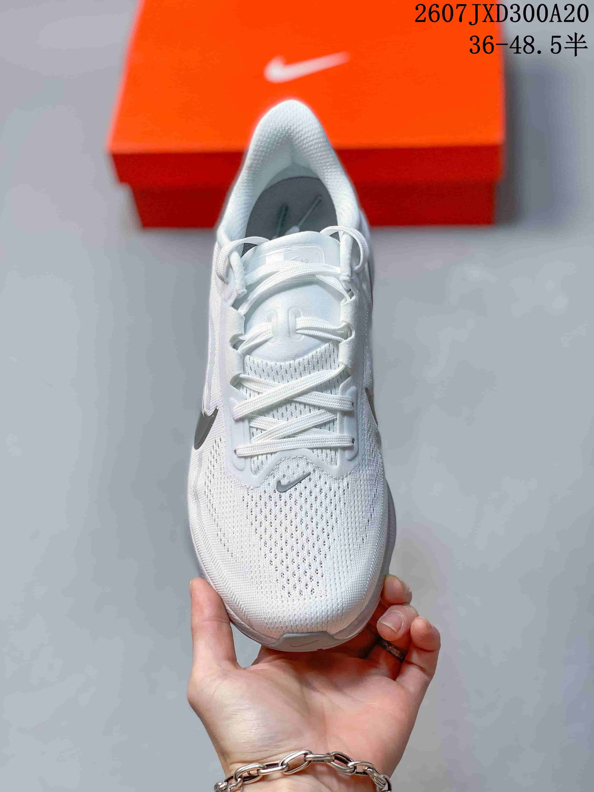 Nike Air Zoom Pegasus 42 White Running Sneakers JXD300A20