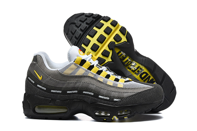 Nike Air Max 95 Undefeated Grey and Yellow Sneakers