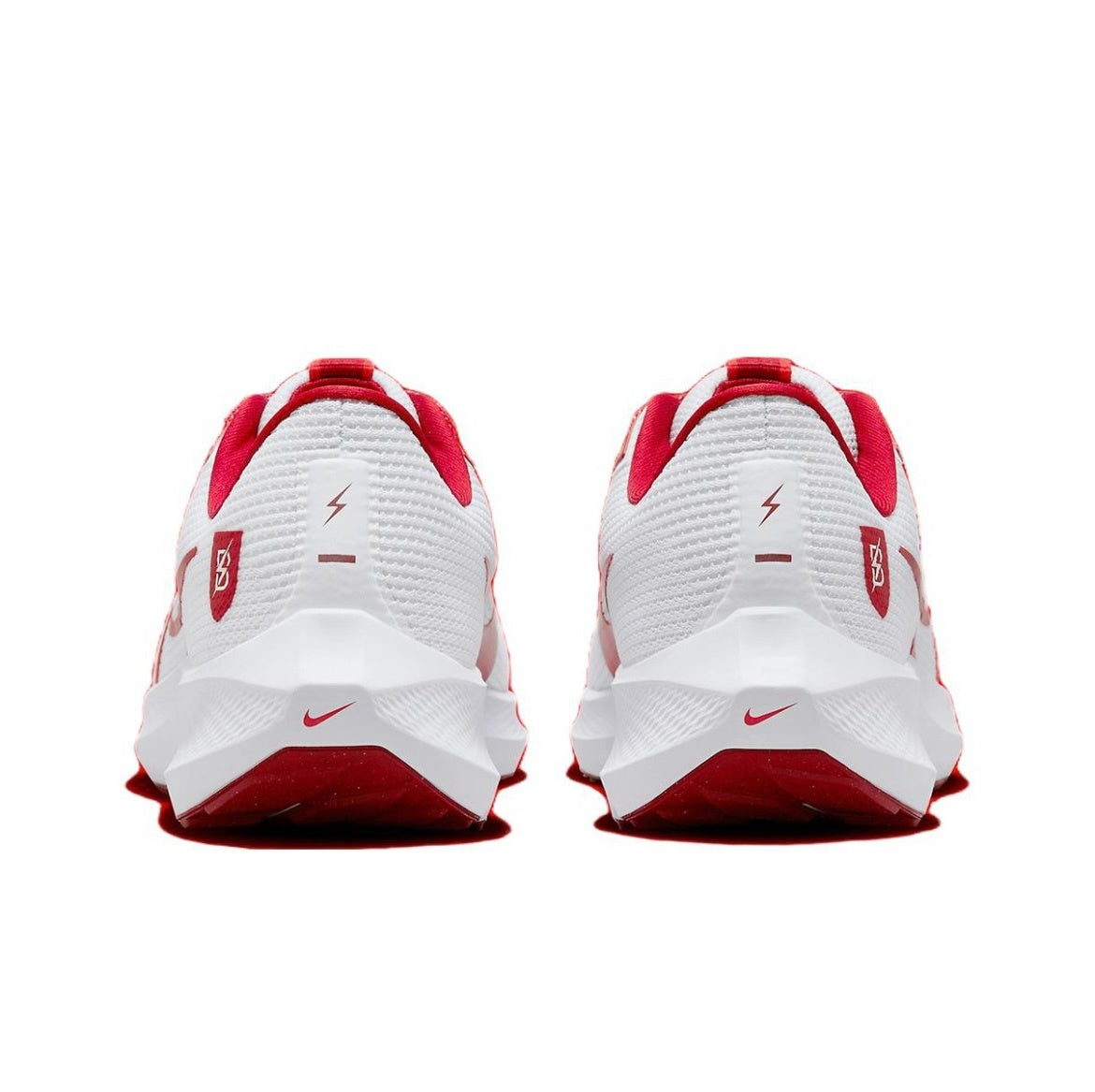Nike Air Zoom Pegasus 40 White Red Running Shoes FJ2844-100