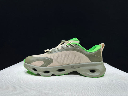On x LOEWE Cloudventure 3.0 Sneakers in Military Green