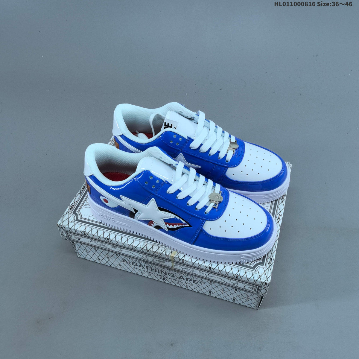A Bathing Ape BAPE STA Low-Top Sneakers