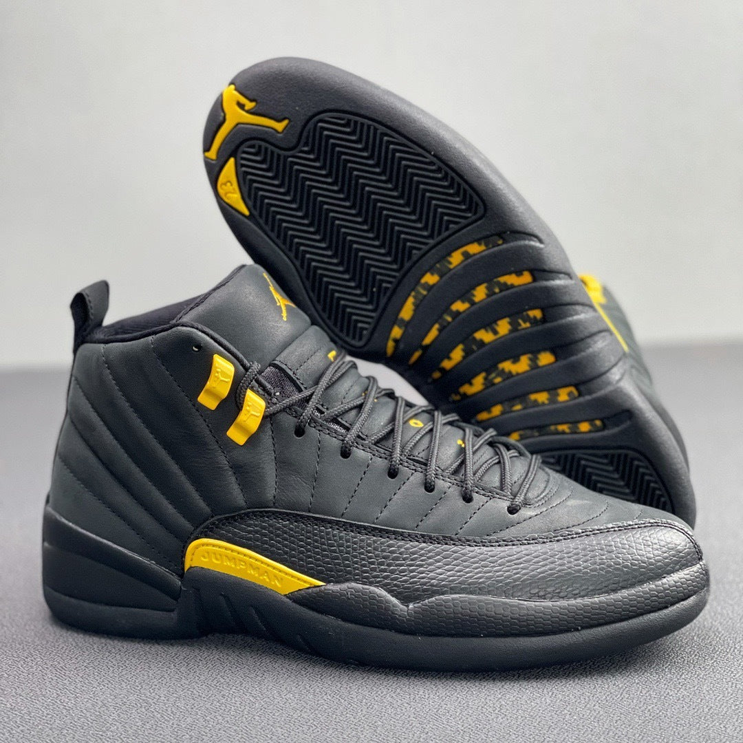 Air Jordan 12 Retro Black Taxi Sneakers CT8013-071