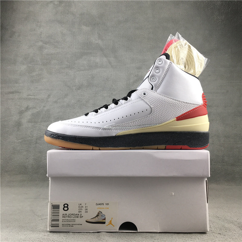 Jordan 2 Retro Low SP White Red DJ4375-101