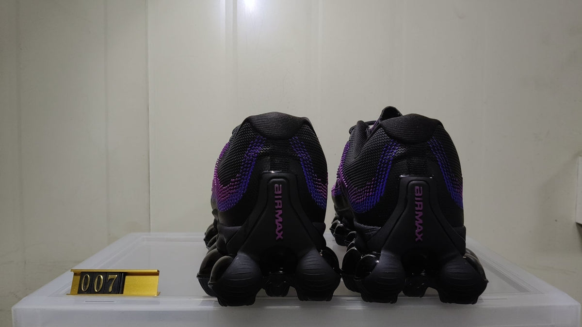Nike Air Liquid Max Black and Purple Sneakers