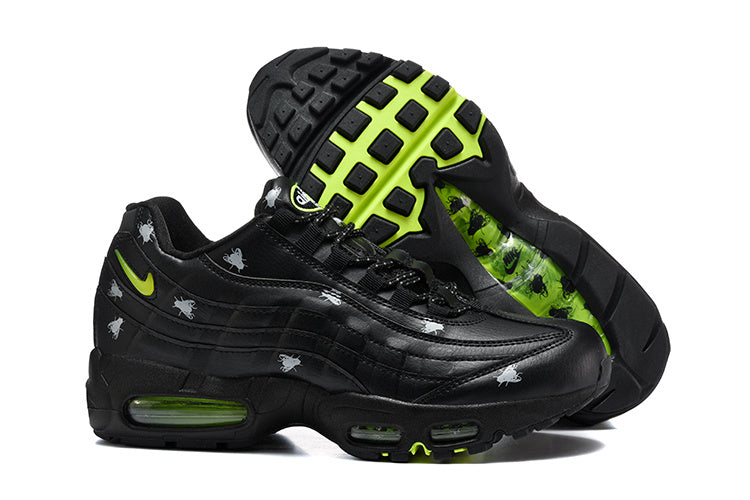 Nike Air Max 95 TT Black Sneakers with Volt Accents