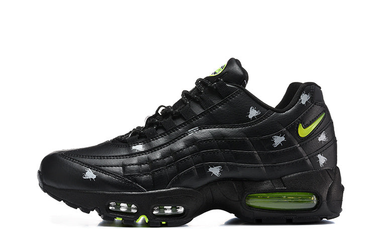 Nike Air Max 95 TT Black Sneakers with Volt Accents