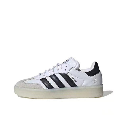 adidas Samba ADV White Black Platform Sneakers IH8643
