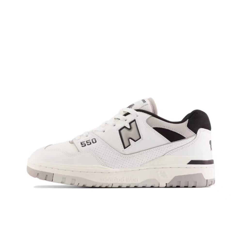 New Balance 550 NCL White and Black Sneakers