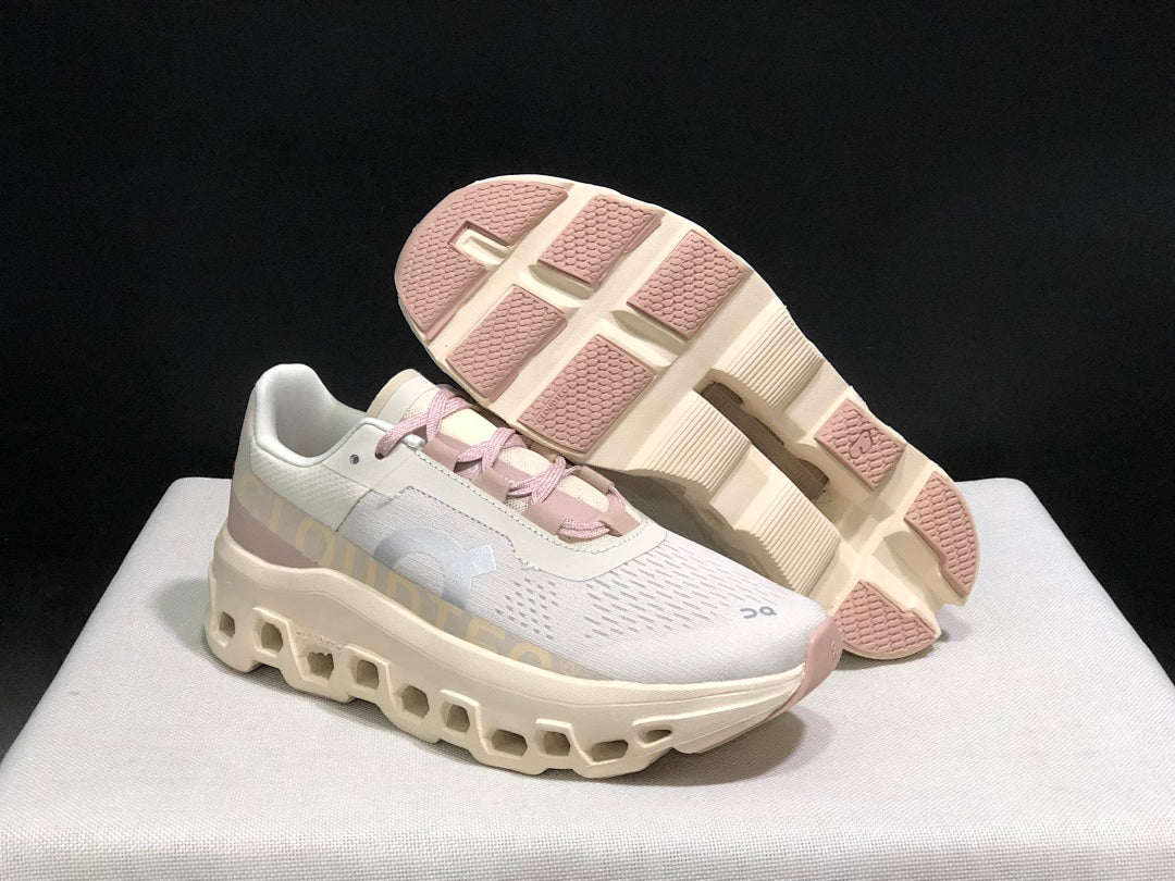 On Cloudsurfer Moonlight Pink Running Shoes