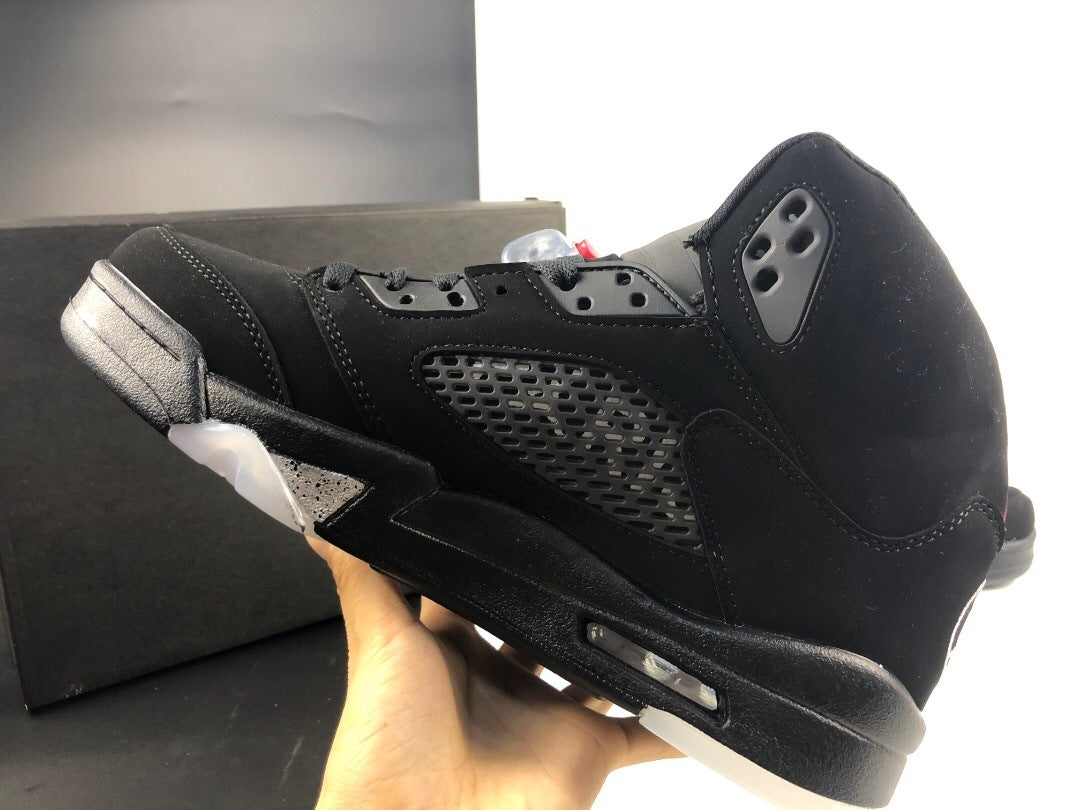 Jordan 5 Retro Black Paris High-Top Sneakers