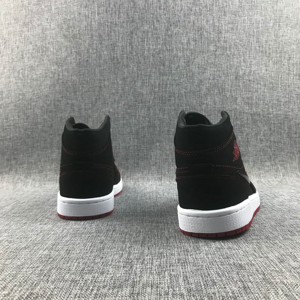 Jordan Air Jordan 1 Mid Sneakers Black Red CK5665-062